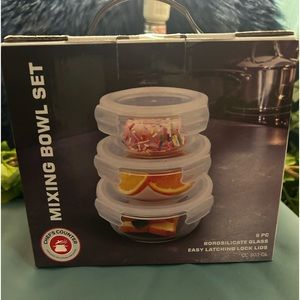 NIB 6 pc Mixing Bowl Set